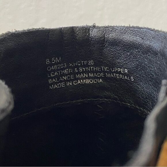 Korks Belaya Black Leather Lace Tie Up Ankle Boots - Picture 13 of 14